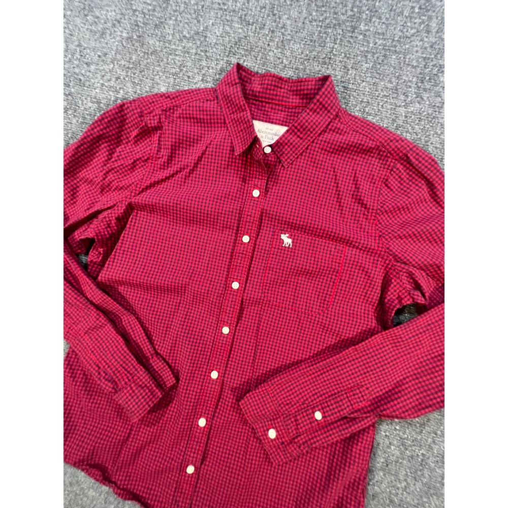 Abercrombie & Fitch Button Down Shirt Kids Large